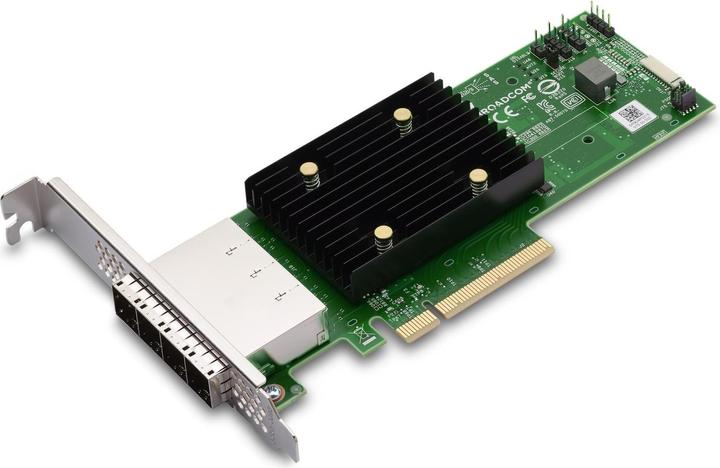 Actual product image Broadcom HBA 9500-16e Tri-Mode