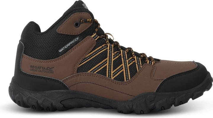 Actual product image Regatta Mens Edgepoint Mid Waterproof Hiking Shoes (42)