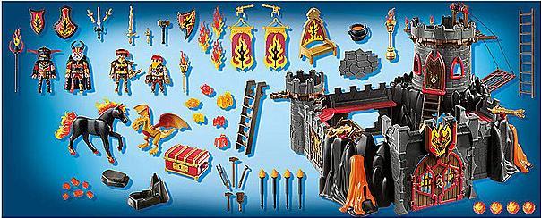 Image du produit Playmobil Forteresse des Feuerfels de Burnham (70221, Playmobil Novelmore)