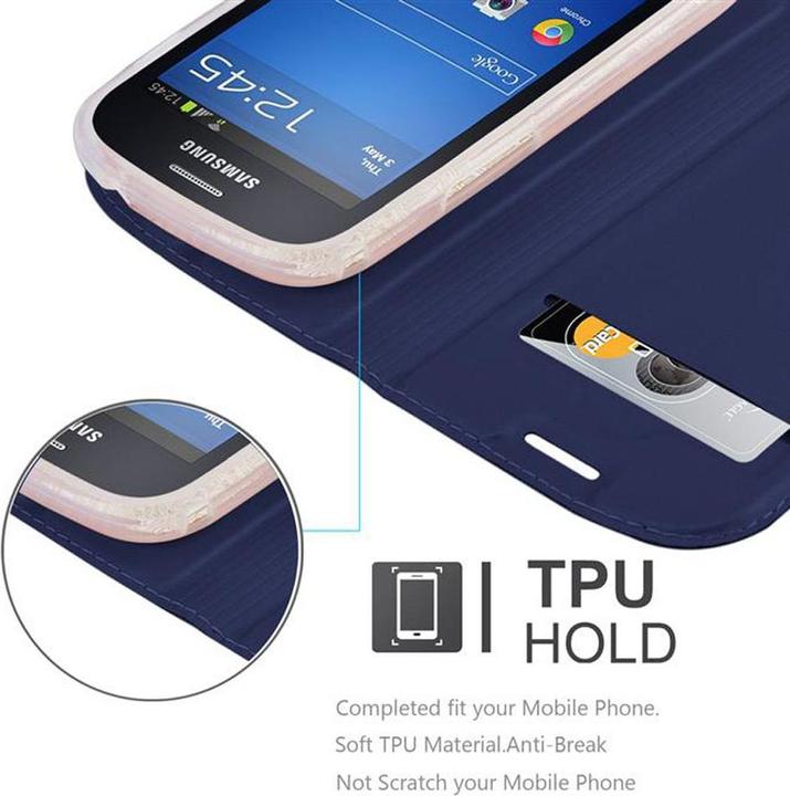 Produktbild Cadorabo Book Classy Style Cover (Samsung Galaxy S3 Mini)