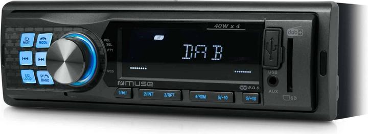Image du produit Muse M-198 DAB Radio de voiture avec Bluetooth | (DAB+ DAB, FM, PLL)