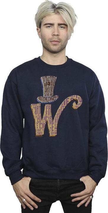 Image du produit Willy Wonka & the Chocolate Factory - Sweat W LOGO HAT - Homme (M)