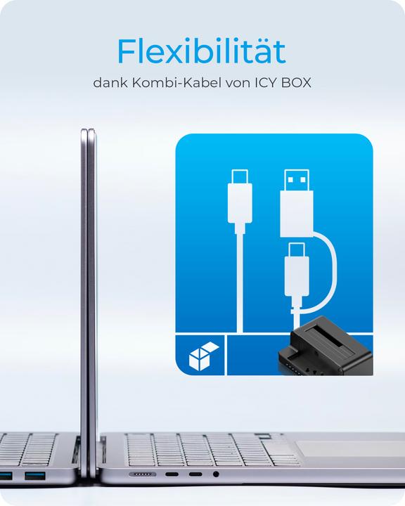 Image du produit Icy Box IB-2914MSCL-C31 (2.5", 3.5", M.2)