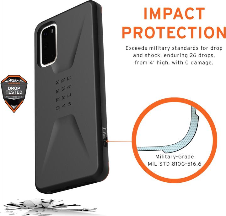 Image du produit UAG Étui civil (Samsung Galaxy S20+)