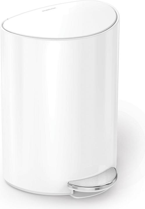 Actual product image Simplehuman Half-round pedal bin (6 l)