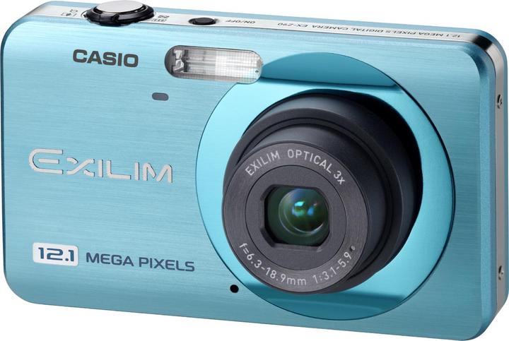Casio Exilim EX-Z90, 12MPixel, 3x Zoom, HD-Movies, Blau