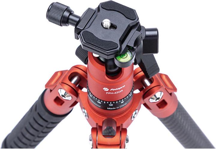 Actual product image Fotopro X Aircross 3 Carbon Tripod Oranje (Plastic)