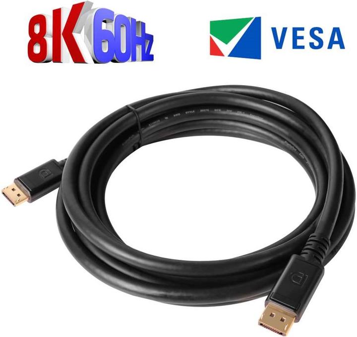 Immagine prodotto Club 3D Cavo DisplayPort 1.4 HBR3 8K M/M /13.12ft (4 m, DisplayPort)