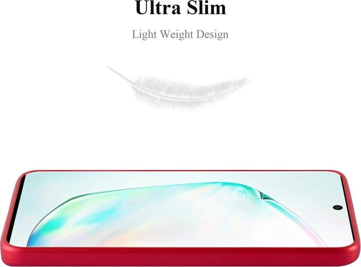 Productafbeelding Cadorabo TPU Matte Metallic hoes (Samsung Galaxy Note 10)