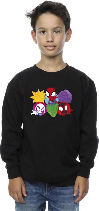 Image du produit - Sweat SPIDEY AND HIS AMAZING FRIENDS FACES - Garçon (152, 158)