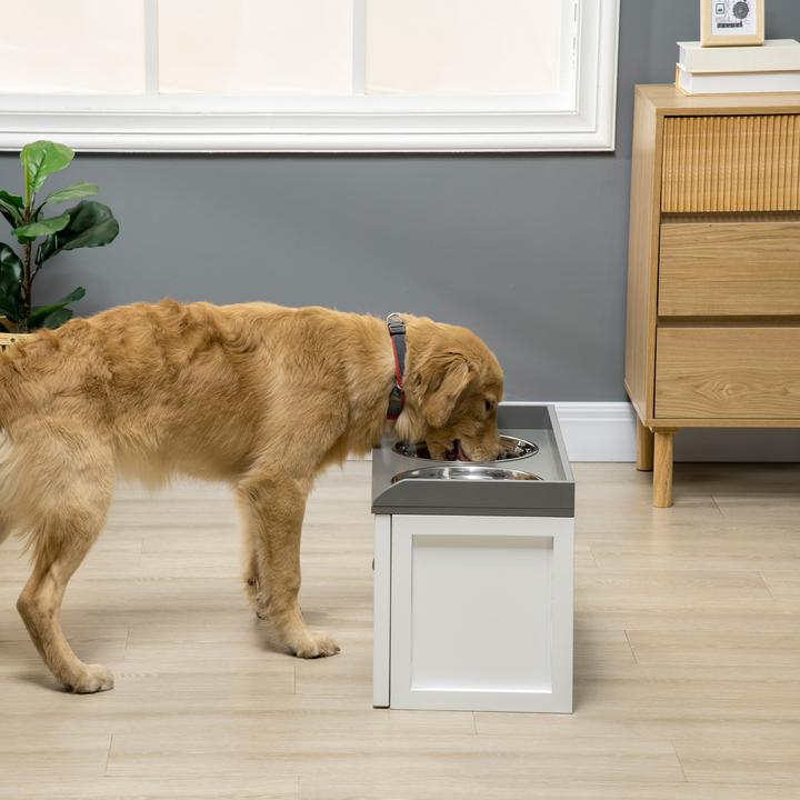 Immagine prodotto PawHut Ciotola per cani con cassetto (2 l)