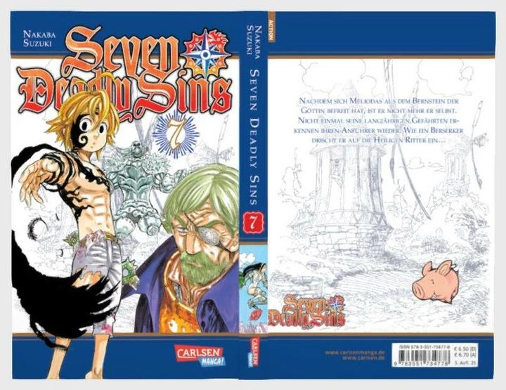 Produktbild Seven Deadly Sins, Band 7 (Deutsch, Suzuki Nakaba, 2016)