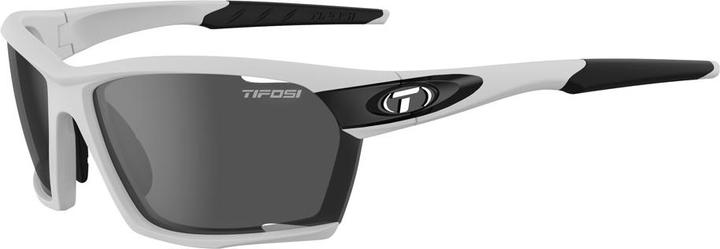 Image du produit Tifosi Unisexe Kilo, Blanc/Noir, Smoke/Ac Red/Clear Lunettes de soleil, One Size (émanations, Clear, Red)