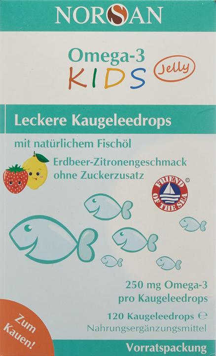 Immagine prodotto Norsan Omega-3 bambini (1 Pezzo/i, Caramella, 254 g)