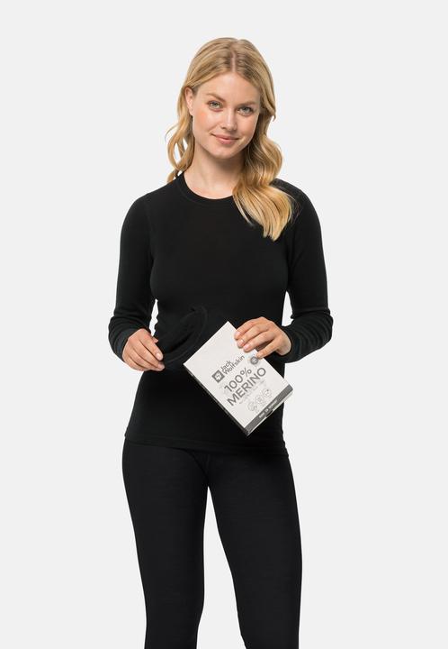 Actual product image Jack Wolfskin Merino Longsleeve W (L)