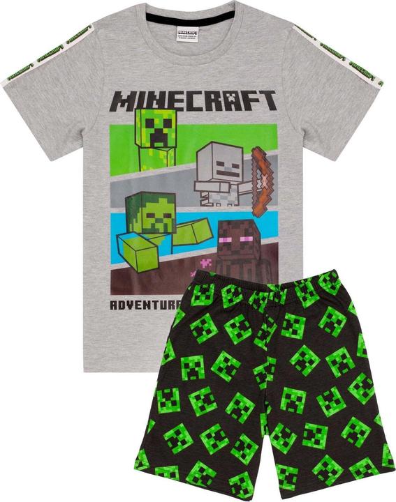 Actual product image Minecraft Boys Pyjamas With Shorts (122)