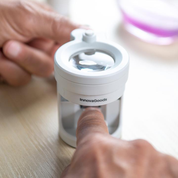 Produktbild InnovaGoods Nagelknipser mit LED-Licht, Lupe und Feile Clail