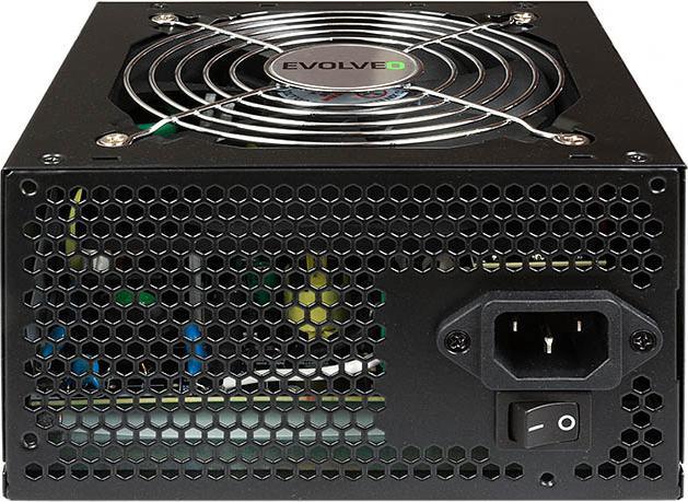 Actual product image Evolveo EP400PP12B power supply unit 20+4 pin ATX ATX Black (400 W)