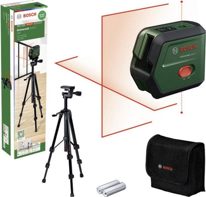 Actual product image Bosch Professional Bosch Kreuzlinienlaser UniversalLevel 2 UNI Set (Standard)