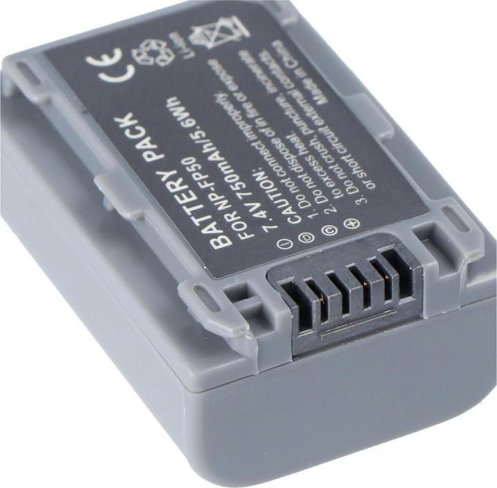 Immagine prodotto Sony Batteria NP-FP50, serie DCR-HC, DCR-DVD (Accumulatore di carica elettrica)