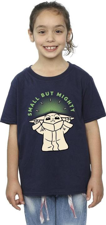 Image du produit Star Wars - T-shirt THE MANDALORIAN SMALL BUT MIGHTY GROGU - Fille (116)