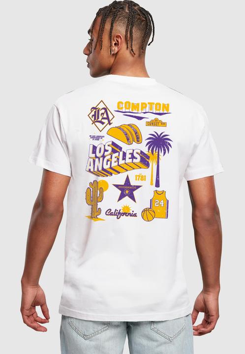 Actual product image Mister Tee LA City Print Tee - 134319 (XS)