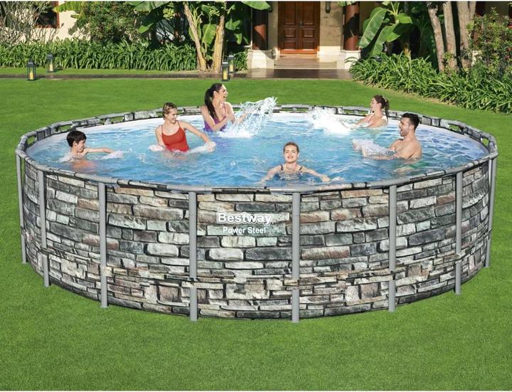 Produktbild Diverse Hardware Bestway Power Steel Swimming Pool 549x132 cm (549 x 132 cm)