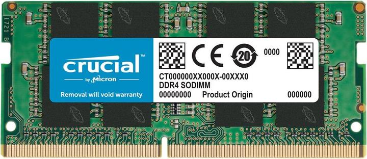 Immagine prodotto Crucial Laptop Memory (1 x 8GB, 2400 MHz, DDR4-RAM, SO-DIMM)