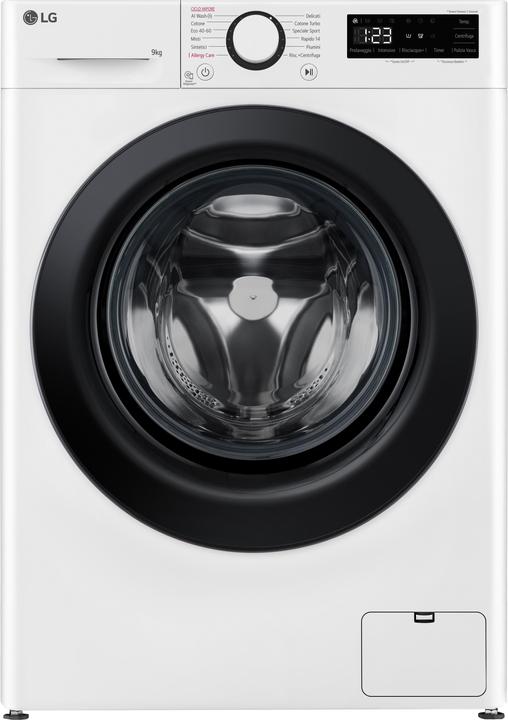 Actual product image LG F2R3S09NSWB Washing machine 9Kg AI DD Class (9 kg, Left)
