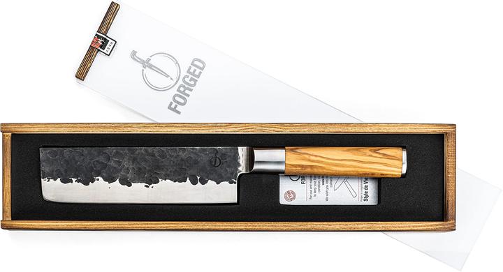 Actual product image Forged Olive Cleaver 17cm (17 cm)