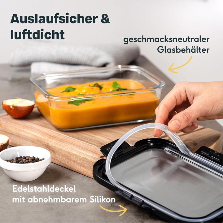 Actual product image Silberthal Luftdichte Frischhaltedose (1 l)