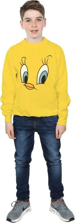 Produktbild Looney Tunes Tweety Pie Face Sweatshirt Jungen (128)