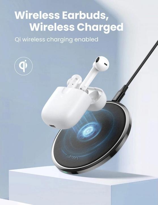 Produktbild Ugreen HiTune T2 Bluetooth 5.0 Earbuds (keine Geräuschunterdrückung, 4 h, Kabellos)