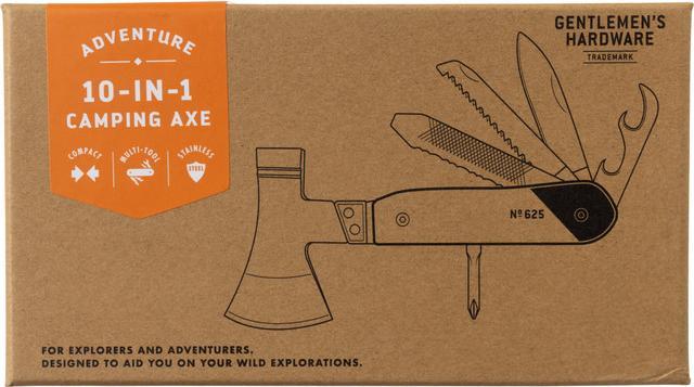 Image du produit Gentlemen's Hardware Axe Multi-Tool (10 Fonctions)