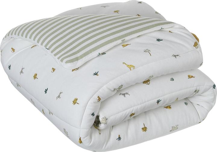 Produktbild Vertbaudet Baby Patchwork-Spieldecke/Laufstalleinlage SAVANNE (100 x 100 cm)