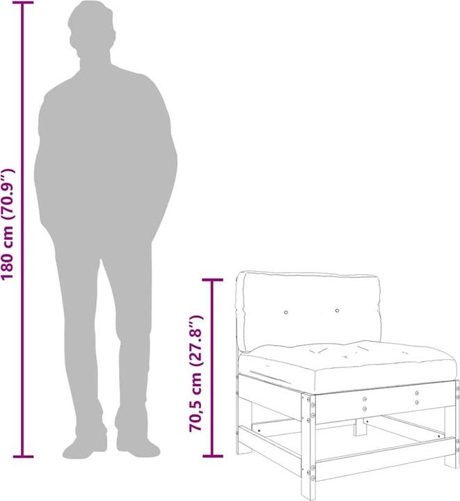 Actual product image VidaXL Romane