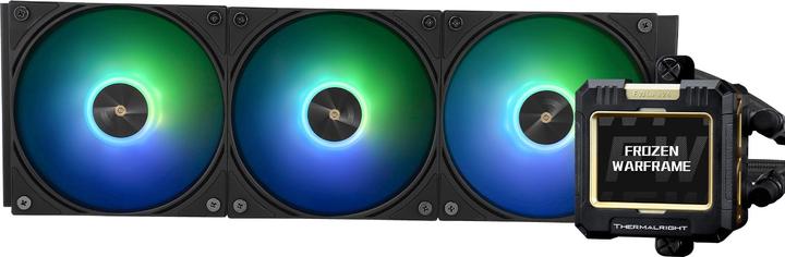 Image du produit Thermalright Frozen Warframe 360 Black ARGB - AIO, 360mm, LCD