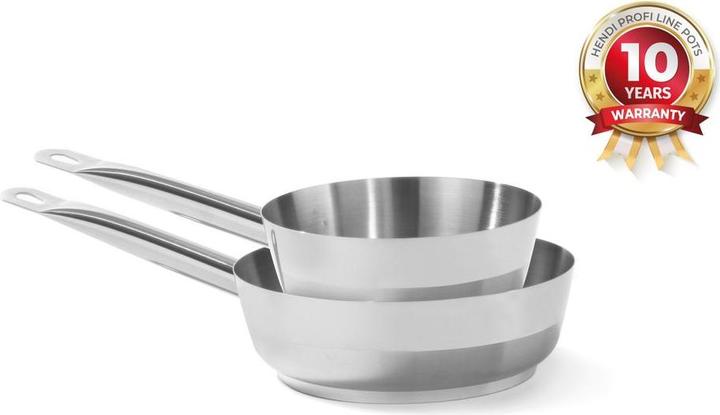 Produktbild Hendi Sauteuse ohne Deckel (20 cm, Bratpfanne, Edelstahl)