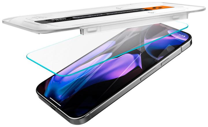 Produktbild Spigen EZ Fit Gehärtetes Glas Clear Displayschutzfolie Google Pixel 9/9 Pro 2-Pack (2 Stück, Google Pixel 9 Pro, Google Pixel 9)