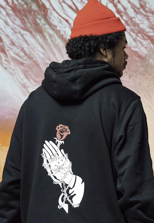 Produktbild Mister Tee Hand Rose Hoody (XXL)