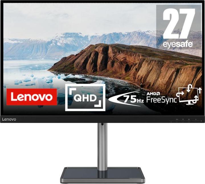Produktbild Lenovo L27q-38 (2560 x 1440 Pixel, 27")