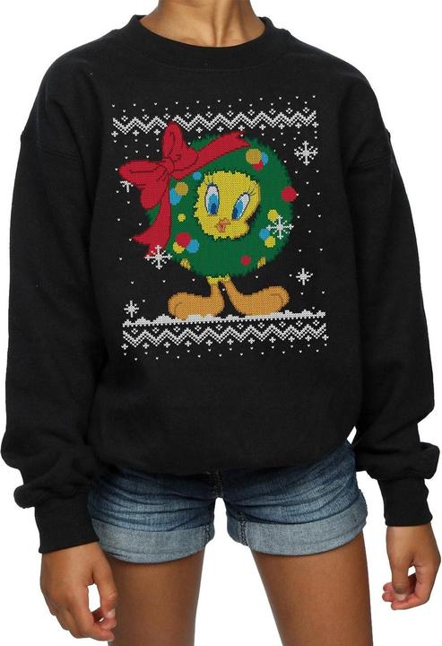 Image du produit Looney Tunes - Sweat TWEETY PIE CHRISTMAS FAIR ISLE - Fille (140, 146)
