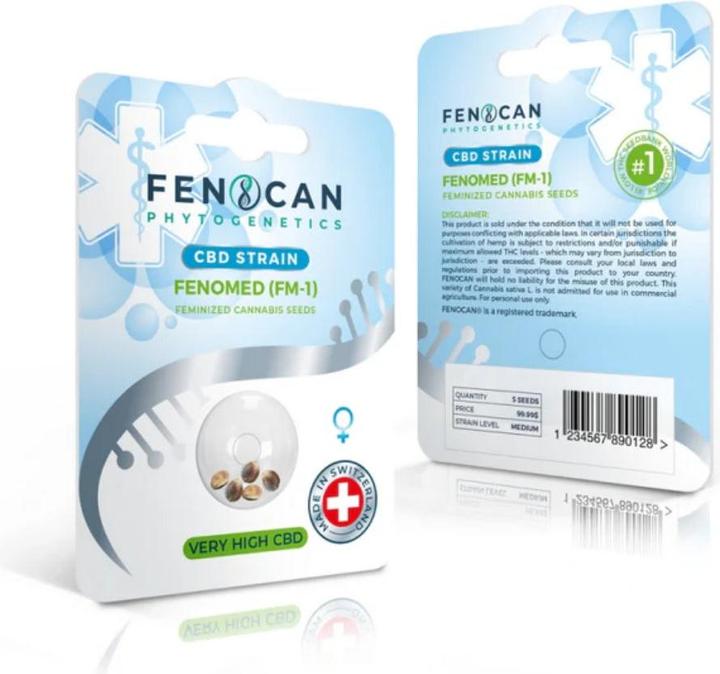 Actual product image Fenocan Fenomed CBD Seeds 10pcs (Seedlings)
