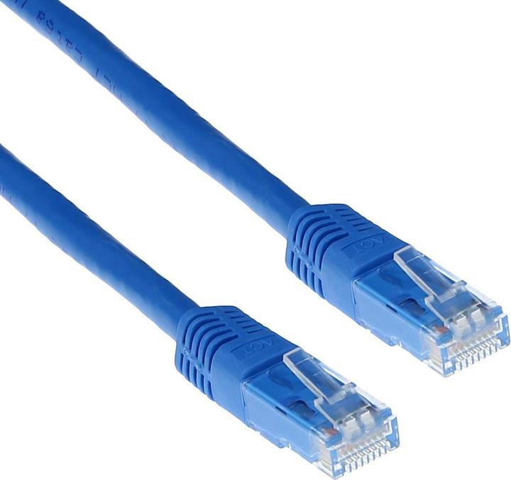 Productafbeelding CAT6A UTP 3m Cat6a U/UTP (UTP) Blauwe Netwerkkabel (U/UTP, CAT6a, 3 m)