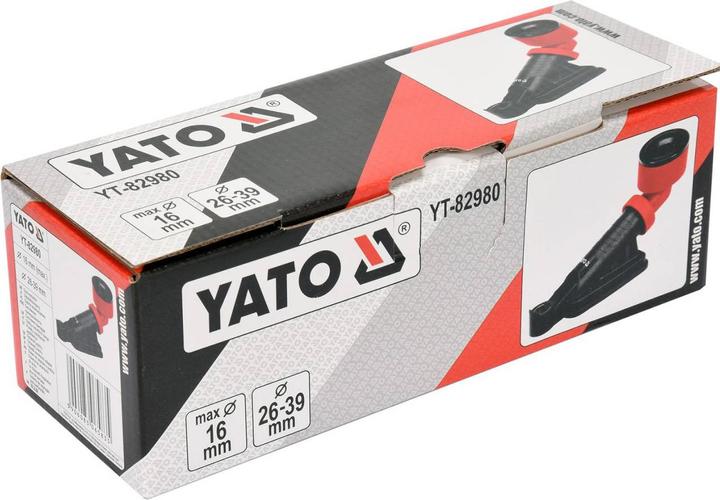 Immagine prodotto Yato Cuffia di aspirazione professionale universale per trapani fino a Ø 16 mm, adattatore 26 - 36 mm