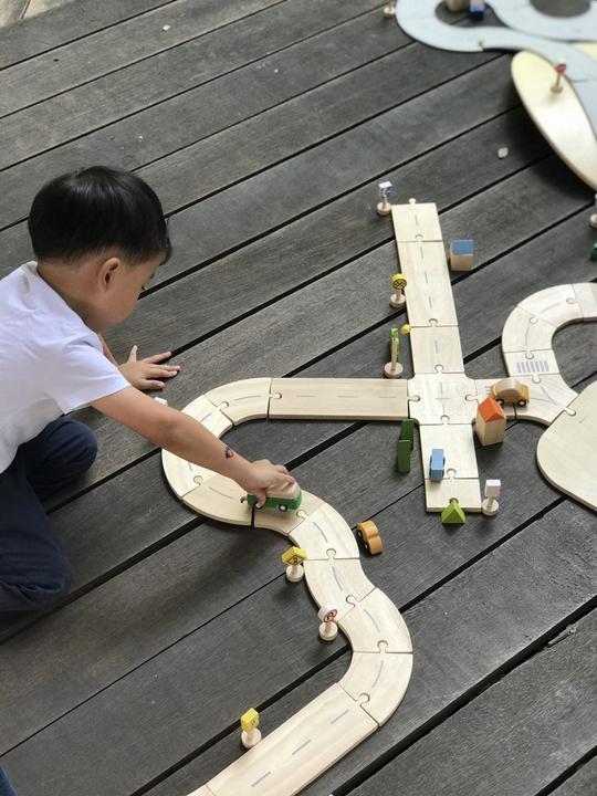 Produktbild Plantoys PlanWorld Strassennetz