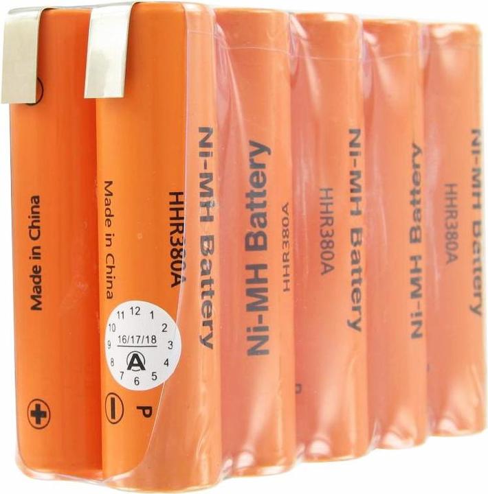 Actual product image Panasonic Akku 10/HHR380A aus 10x HHR-380A (10 pcs., 3800 mAh, Rechargeable battery)