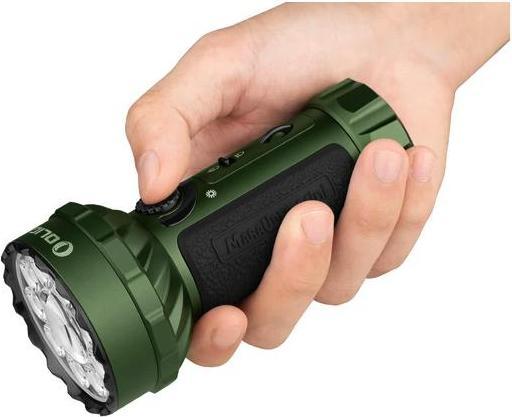 Actual product image Olight Marauder Mini green LED torch Long range IPX8 waterproof (7000 lm)