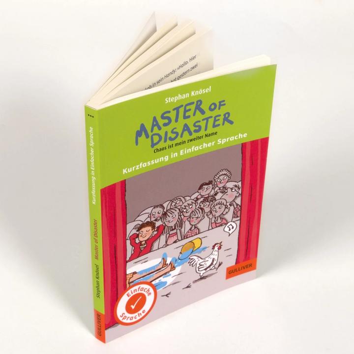 Produktbild Kurzfassung in Einfacher Sprache. Master of Disaster (Deutsch, Stephan Knösel, Yvette Wagner, Barbara Jung, 2024)