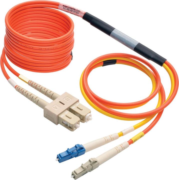 Actual product image Eaton Fibre Optic Mode Conditioning Patch Cable LC Mode Conditioning to SC 2M 6 ft. (2 m)